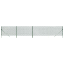 vidaXL zöld drótkerítés 1,6 x 10 m (153908) építőanyag