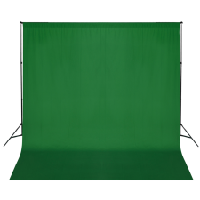 vidaXL Zöld Háttértartó Szerkezet / Háttér 600 x 300 cm világítás