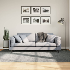 vidaXL zöld hosszú szálú bozontos modern szőnyeg 160 x 230 cm lakástextília