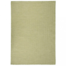 vidaXL Zöld lapos szövésű kültéri szőnyeg 160 x 230 cm lakástextília