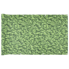 vidaXL zöld növénymintás PVC kerti belátás elleni paraván 600 x 75 cm kerti bútor