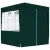 vidaXL Zöld rendezvénysátor oldalfalakkal 2 x 2 m 90 g/m²
