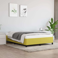 vidaXL zöld szövet ágykeret 140x200 cm ágy és ágykellék