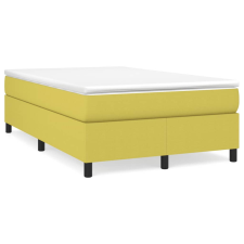 vidaXL zöld szövet ágykeret matrac nélkül 120x200 cm (3120853) ágy és ágykellék