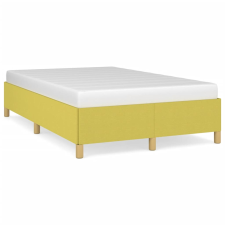 vidaXL zöld szövet ágykeret matrac nélkül 120x200 cm (347156) ágy és ágykellék