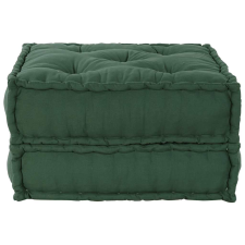 vidaXL zöld szövet moduláris puff 70x70x36 (4019035) lakástextília