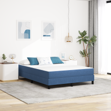 vidaXL Zsebrugós Ágytakaró Matrac Kék Közepes 140x190x20 cm Textil ágy és ágykellék