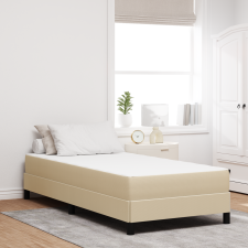 vidaXL Zsebtavas ágybetét Világosszürke Zöld Közepes 80x200x20 cm Szövet ágy és ágykellék