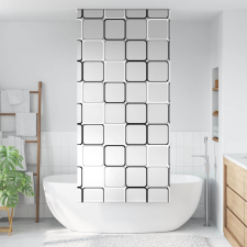 vidaXL zuhanyzó redőny 110x240 cm szövet szélessége 106 cm redőny