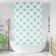 vidaXL zuhanyzó redőny 130x240 cm szövet szélessége 126 cm (4014883) lakástextília