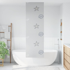 vidaXL zuhanyzó redőny 80x240 cm szövet szélessége 76 cm (4014889) lakástextília