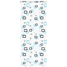 vidaXL zuhanyzó redőny kazettával 90x240 cm szövet szélessége 86 cm redőny
