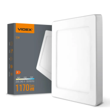 Videx DL6S 12W LED négyzet alakú lámpa 3000K-4000K-6500K világítás