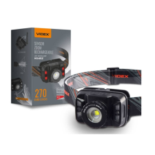 Videx LED akkumulátoros fejlámpa 270lm 5000K VLF-H045Z világítás