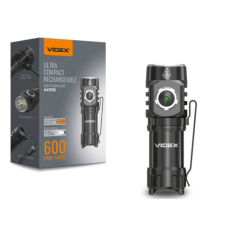 Videx LED akkumulátoros zseblámpa 600lm 5700K A055 világítás