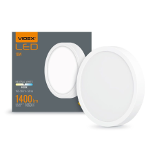 Videx LED panel felületre szerelhető mennyezeti lámpa 18W 1850lm 4000K semleges fehér Videx világítás