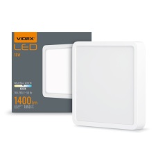 Videx LED panel felületre szerelhető mennyezeti lámpa 18W 1850lm 4000K semleges fehér Videx világítás