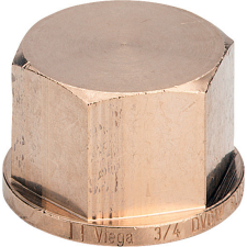 VIEGA 3/8″ kupak vörösöntvény (281854) hűtés, fűtés szerelvény