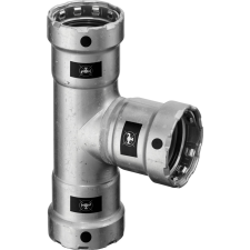 VIEGA Megapress 6/4″-3/4″-6/4″ T idom  (695071) hűtés, fűtés szerelvény