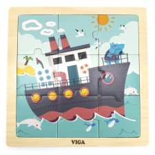 Viga 9 db-os fejlesztő puzzle puzzle, kirakós