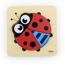 Viga Fa képes kirakó puzzle Viga Katica fajáték