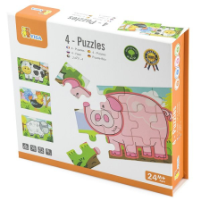 Viga Fa puzzle - farm puzzle, kirakós