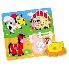 Viga Gyermek fa puzzle Viga meglepetések Farm fajáték
