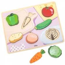 Viga magasított zöldséges puzzle puzzle, kirakós