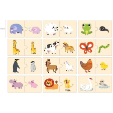 Viga Mama és a baba puzzle, kirakós