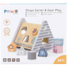 Viga PolarB formaberakó játék puzzle, kirakós