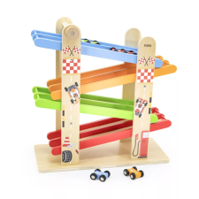 Viga Toys Autók a lejtőn dupla sávos fajáték