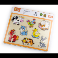 Viga Toys formaberakó játék - farm (6934510500177) puzzle, kirakós