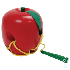 Viga Toys Fűzőcske játék - alma konyhakészlet