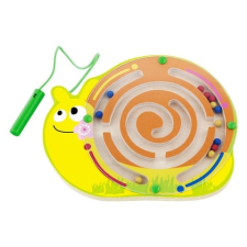 Viga Toys Mágneses golyóvezető (csiga) kreatív és készségfejlesztő