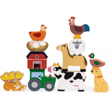 Viga Toys Viga egyensúlyozó szett, farm (44706 Lek) puzzle, kirakós