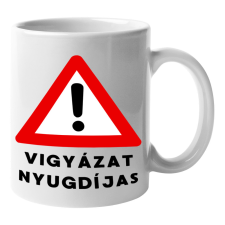 Vigyázat nyugdíjas - Bögre bögrék, csészék