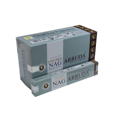 Vijayshree Fragrance Golden Nag füstölő - Arruda (Arruda) füstölő