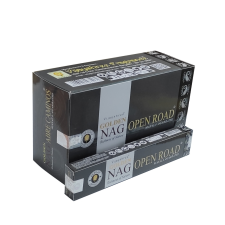Vijayshree Fragrance Golden Nag füstölő - Nyitott Út (Open Road) füstölő