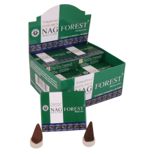 Vijayshree Fragrance Golden Nag füstölőkúp - Erdő (Forest) füstölő
