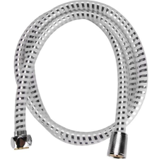 Viking zuhanytömlő, ezüst/szürke, PVC; 1,5m fürdőkellék