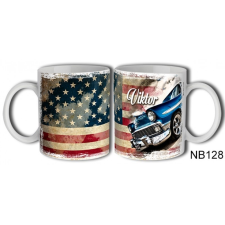  Viktor bögre tányér és evőeszköz