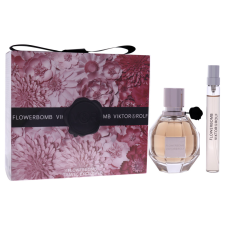 Viktor & Rolf Flowerbomb Ajándékszett, Eau de Parfum 50ml + Eau de Parfum 10ml, női kozmetikai ajándékcsomag