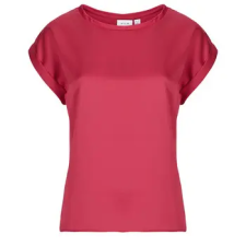 Vila Blúzok VIELLETTE S/S SATIN Rózsaszín DE 40 blúz