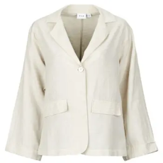 Vila Kabátok / Blézerek VIPRISILLA 7/8 LOOSE BLAZER Bézs DE 34