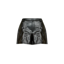 Vila Rövidnadrágok VIPEN RW COATED SHORTS Fekete DE 36 női rövidnadrág