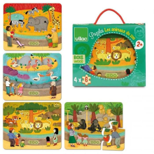 VILAC 4 Állati puzzle - ÁLLATKERT puzzle, kirakós