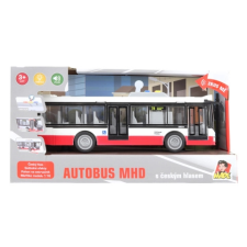  Világító és hangzó cseh busz modell autópálya és játékautó