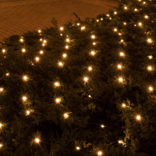  Világító háló, 3x3m, melegfehér, kül., 240 LED karácsonyfa izzósor