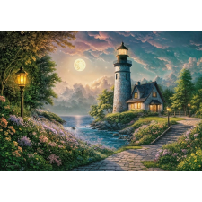 Világítótorony Holdfényben 500 darabos kirakó - CHERRY PAZZI puzzle, kirakós