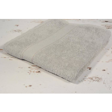  Világos  szürke frottír törölköző 70x130 cm lakástextília